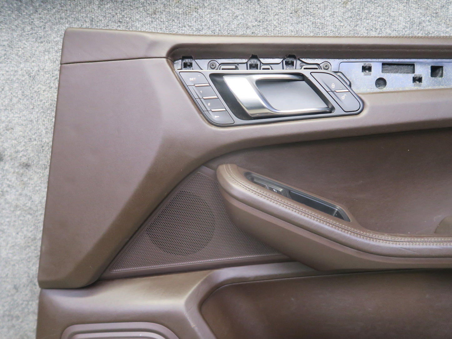 2015-2018 Porsche Macan Front Left & Right Door Trim Cover Panel Set of 2
