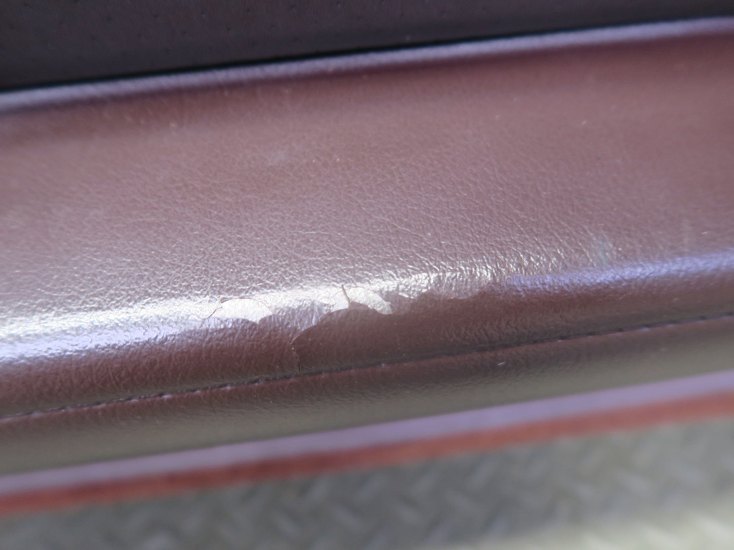 86-90 Toyota Supra MA70L Right Door Interior Trim Cover Panel Maroon OEM
