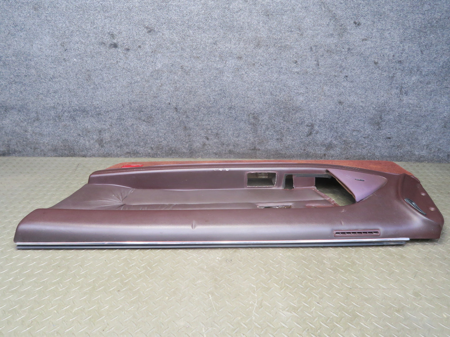 86-90 Toyota Supra MA70L Right Door Interior Trim Cover Panel Maroon OEM