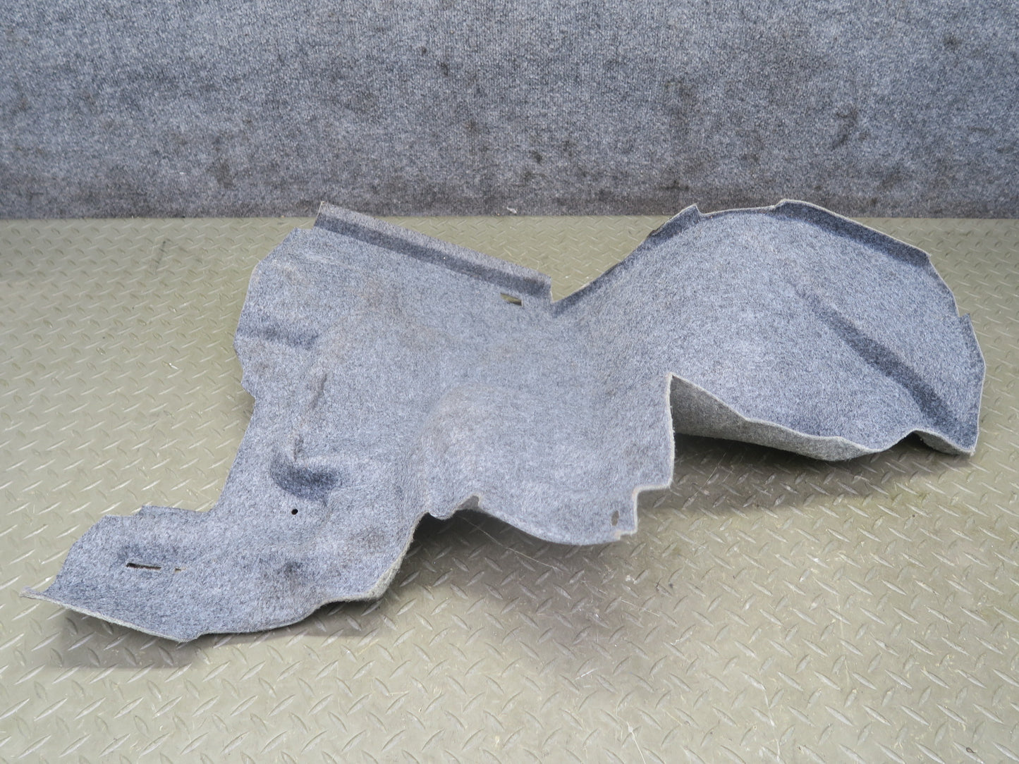96-99 BMW E36 328iC Convertible Set of 2 Rear Trunk Carpet Liner Trim Panel OEM