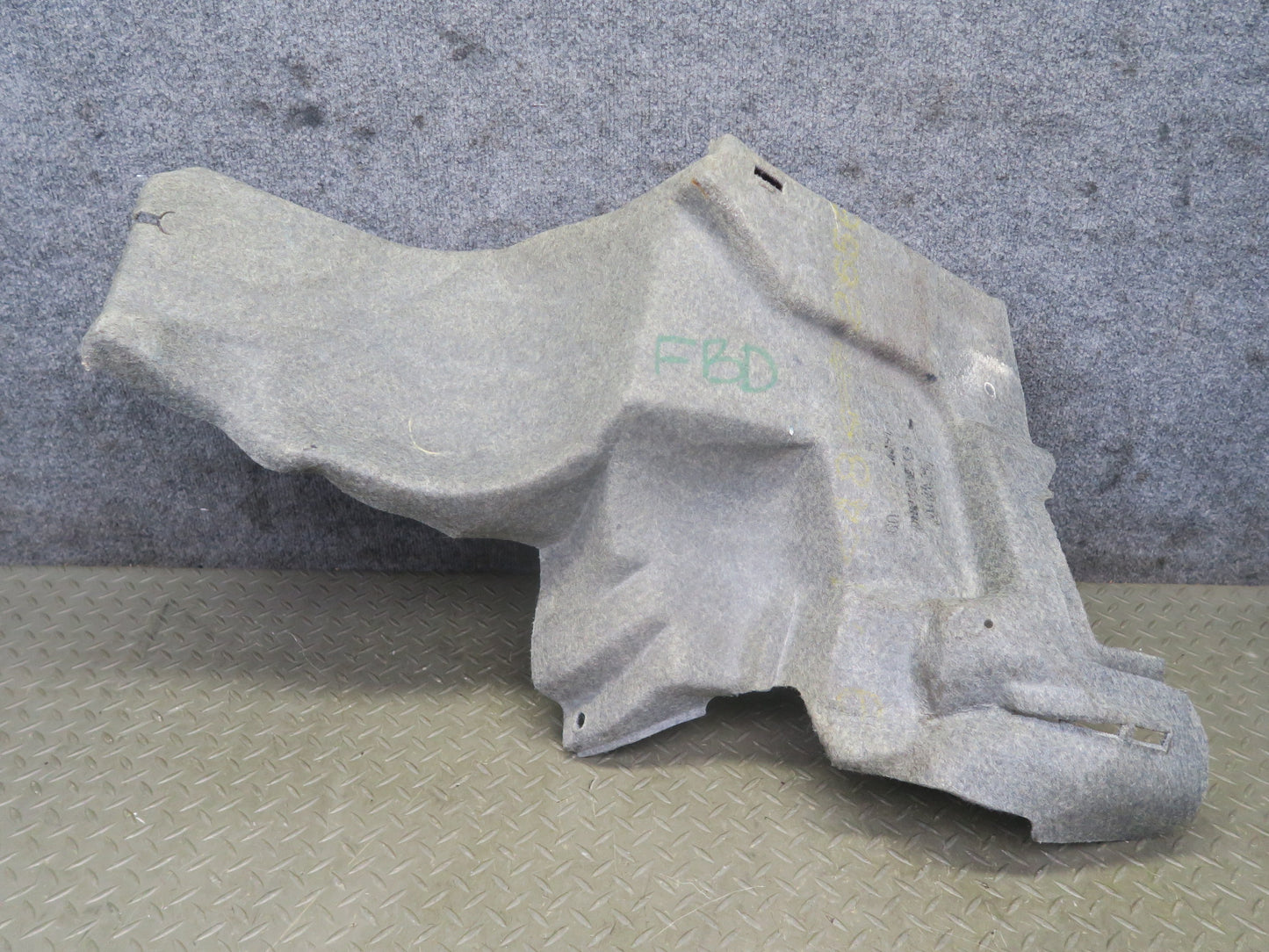 96-99 BMW E36 328iC Convertible Set of 2 Rear Trunk Carpet Liner Trim Panel OEM