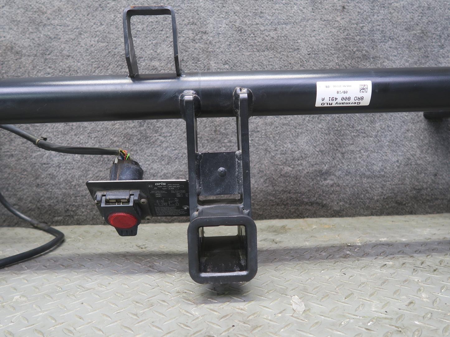 2015-2025 Porsche Macan Rear Bumper TOW Towing Trailer Hitch Bar Assembly