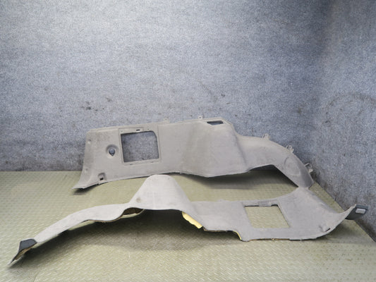 96-98 Nissan Stagea WGC34 Set of 2 Rear Trunk Left & Right Trim Panel Gray OEM
