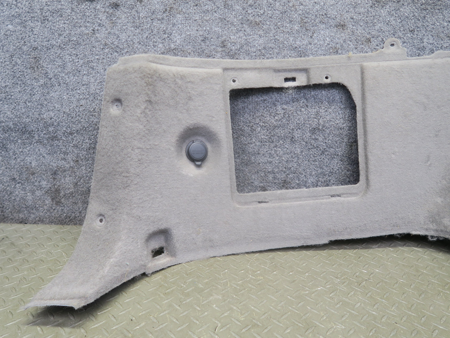 96-98 Nissan Stagea WGC34 Set of 2 Rear Trunk Left & Right Trim Panel Gray OEM