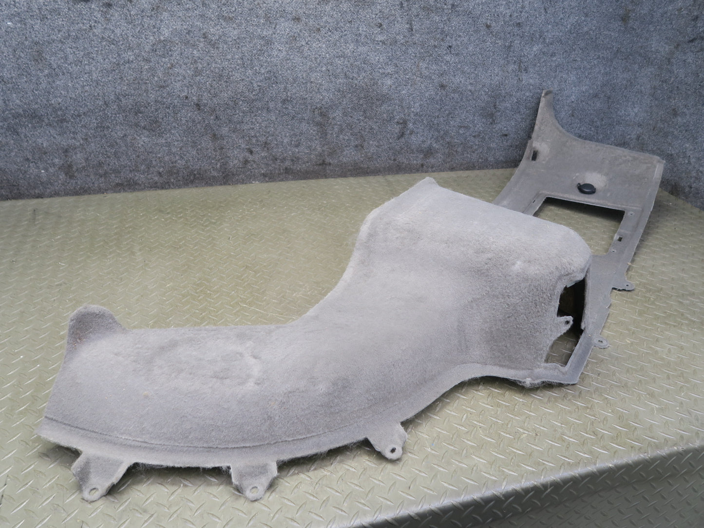 96-98 Nissan Stagea WGC34 Set of 2 Rear Trunk Left & Right Trim Panel Gray OEM
