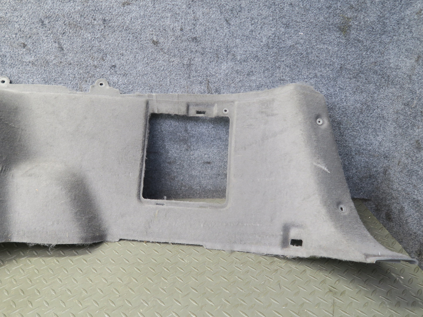 96-98 Nissan Stagea WGC34 Set of 2 Rear Trunk Left & Right Trim Panel Gray OEM