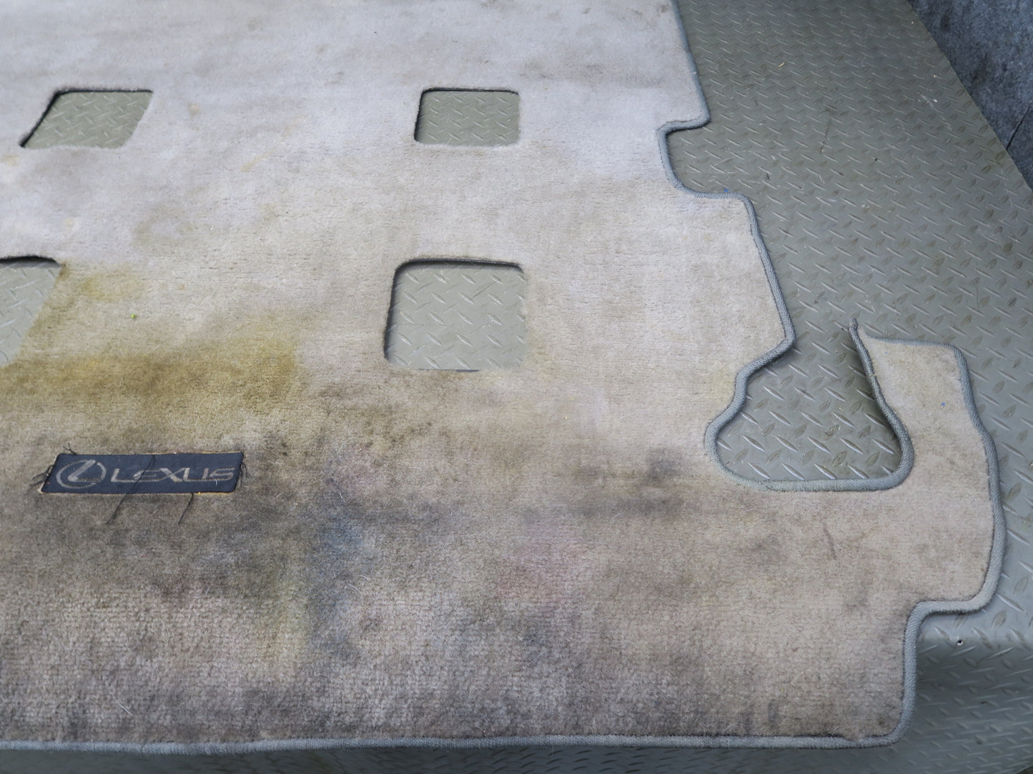 2003-2007 Lexus UZJ100L LX470 Rear Trunk Floor Cargo MAT Carpet Cover