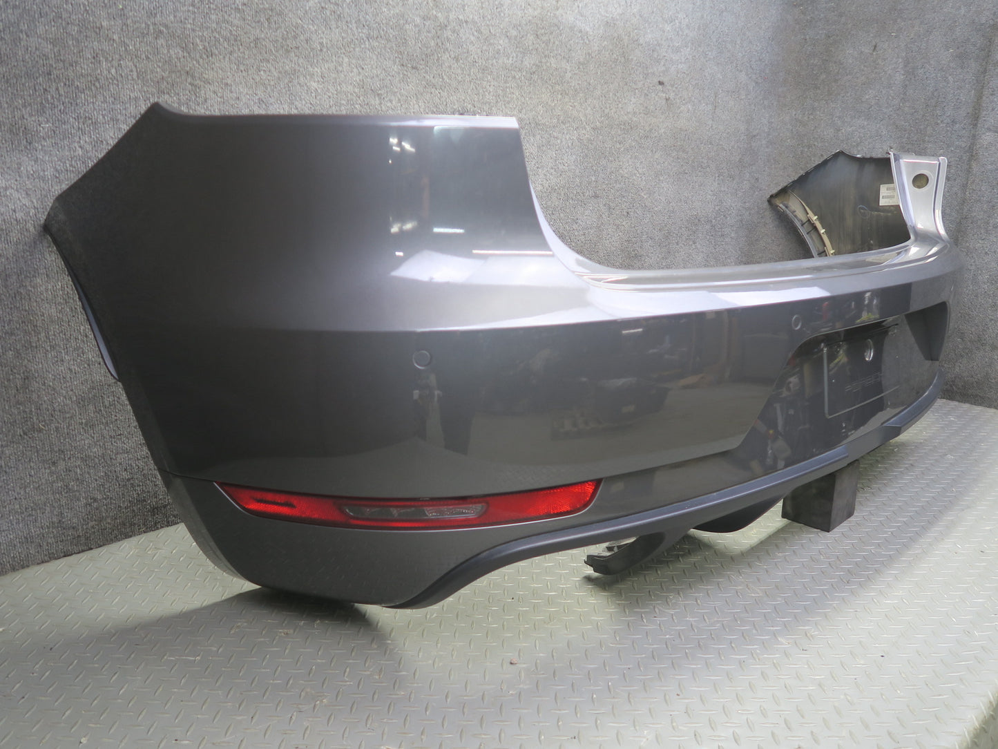 2015-2018 Porsche Macan Rear Bumper Cover Panel W/ PDC Sensors & Camera