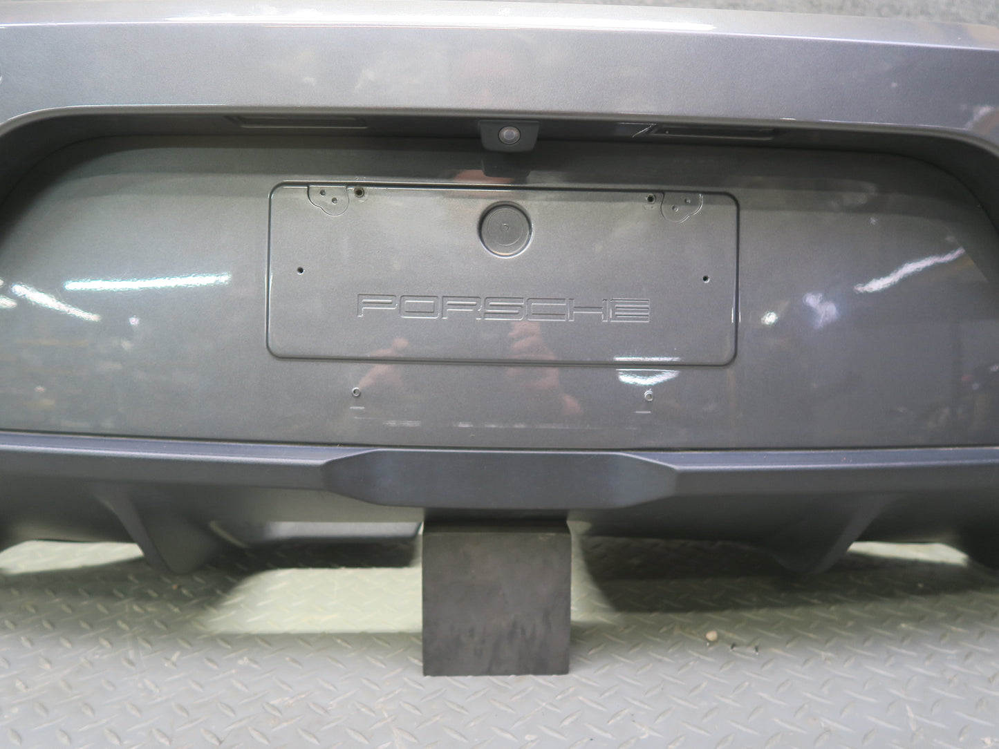 2015-2018 Porsche Macan Rear Bumper Cover Panel W/ PDC Sensors & Camera