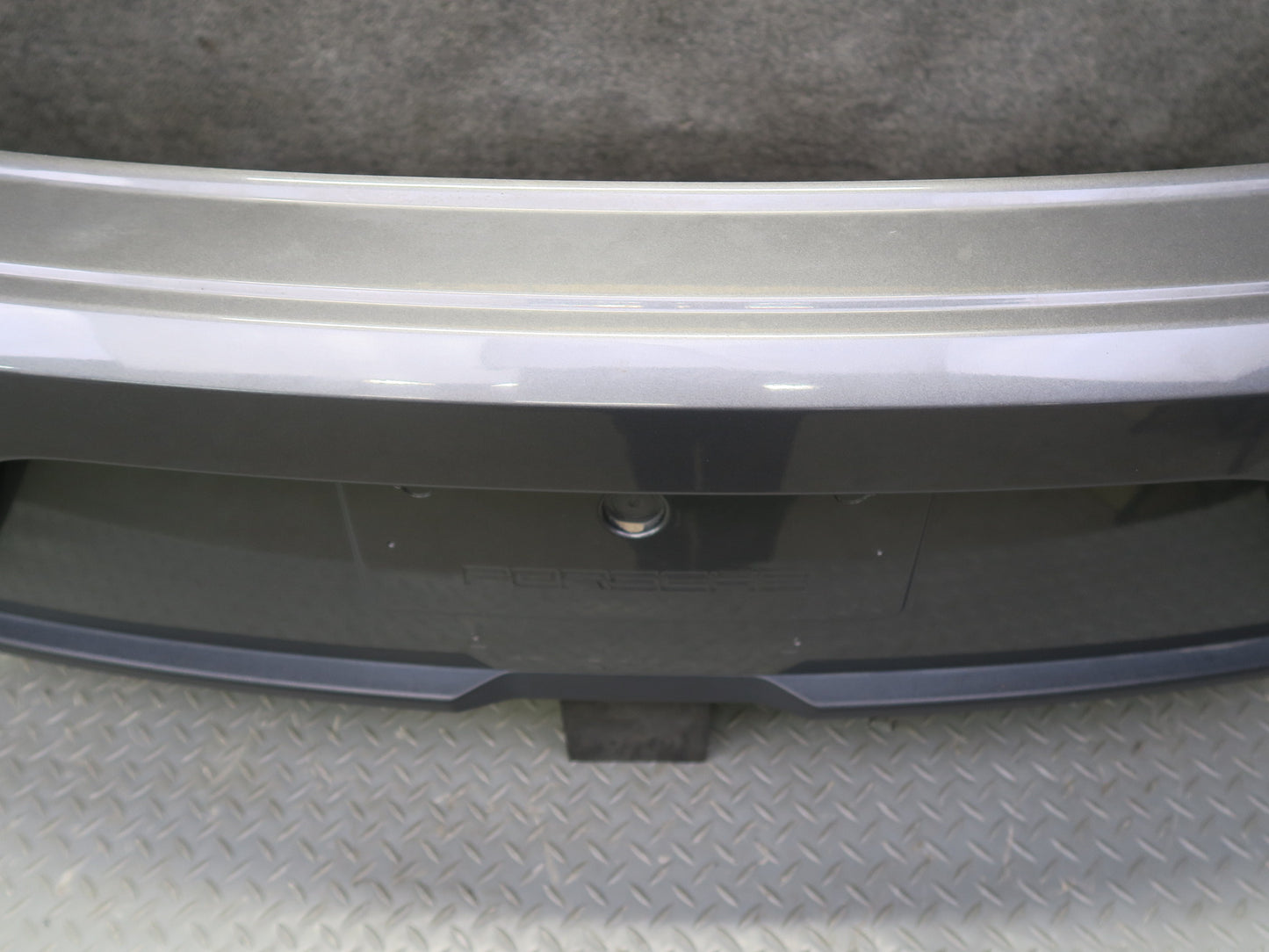 2015-2018 Porsche Macan Rear Bumper Cover Panel W/ PDC Sensors & Camera