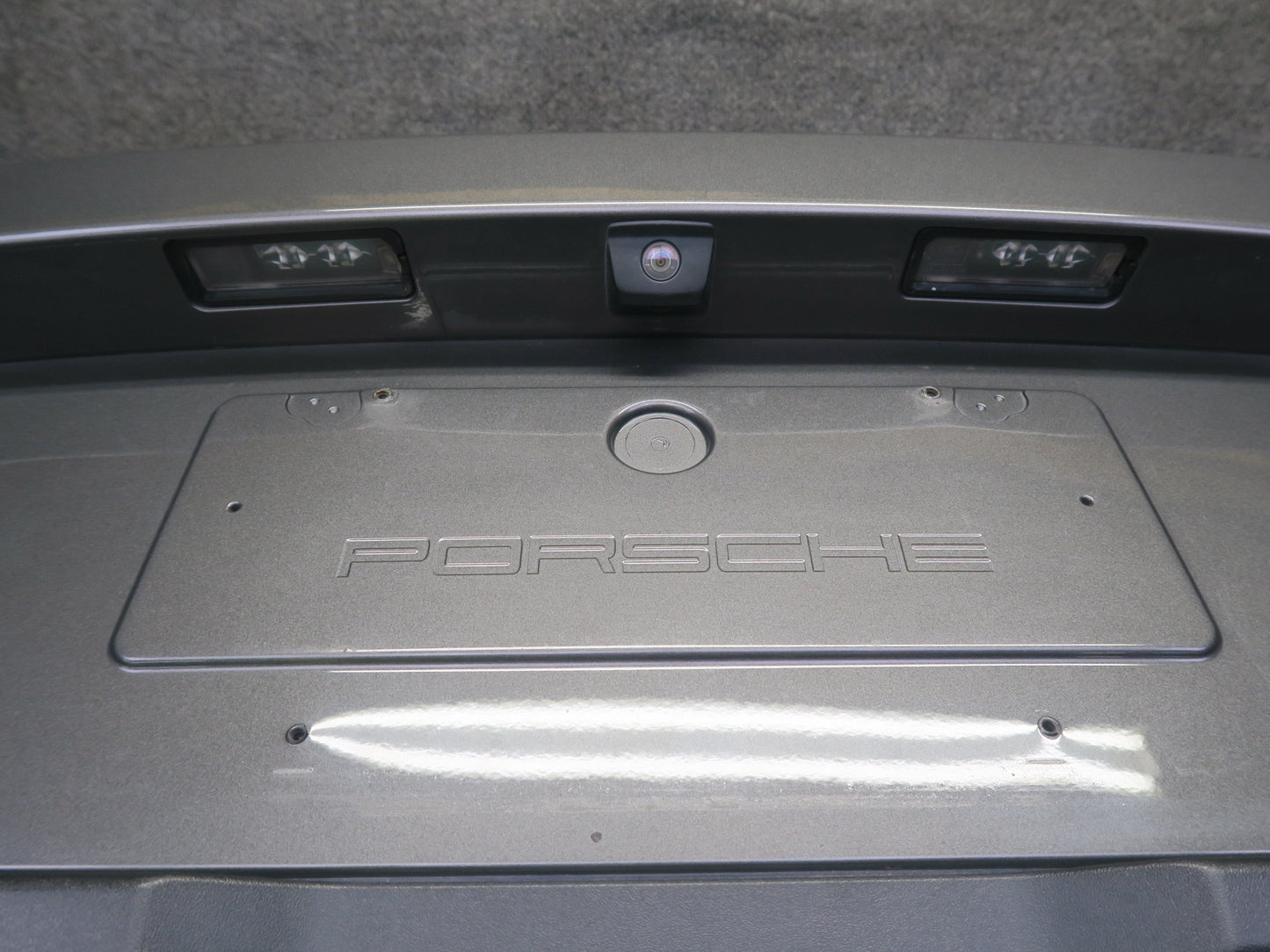2015-2018 Porsche Macan Rear Bumper Cover Panel W/ PDC Sensors & Camera