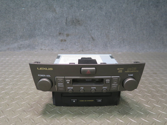 04-06 Lexus LS430 Mark Levinson Radio Cassette CD Player Receiver Head Unit OEM