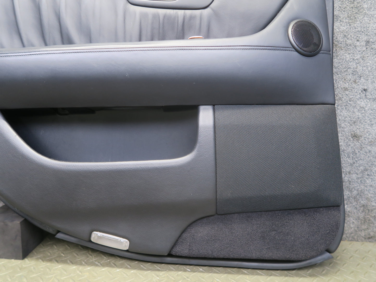 04-06 Lexus UCF30L LS430 Set of 2 Rear Door Interior Trim Cover Panel Black OEM