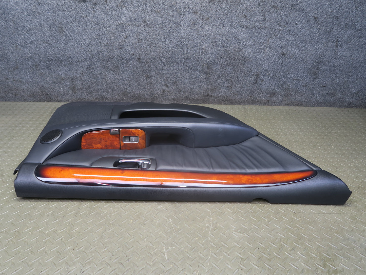 04-06 Lexus UCF30L LS430 Set of 2 Rear Door Interior Trim Cover Panel Black OEM