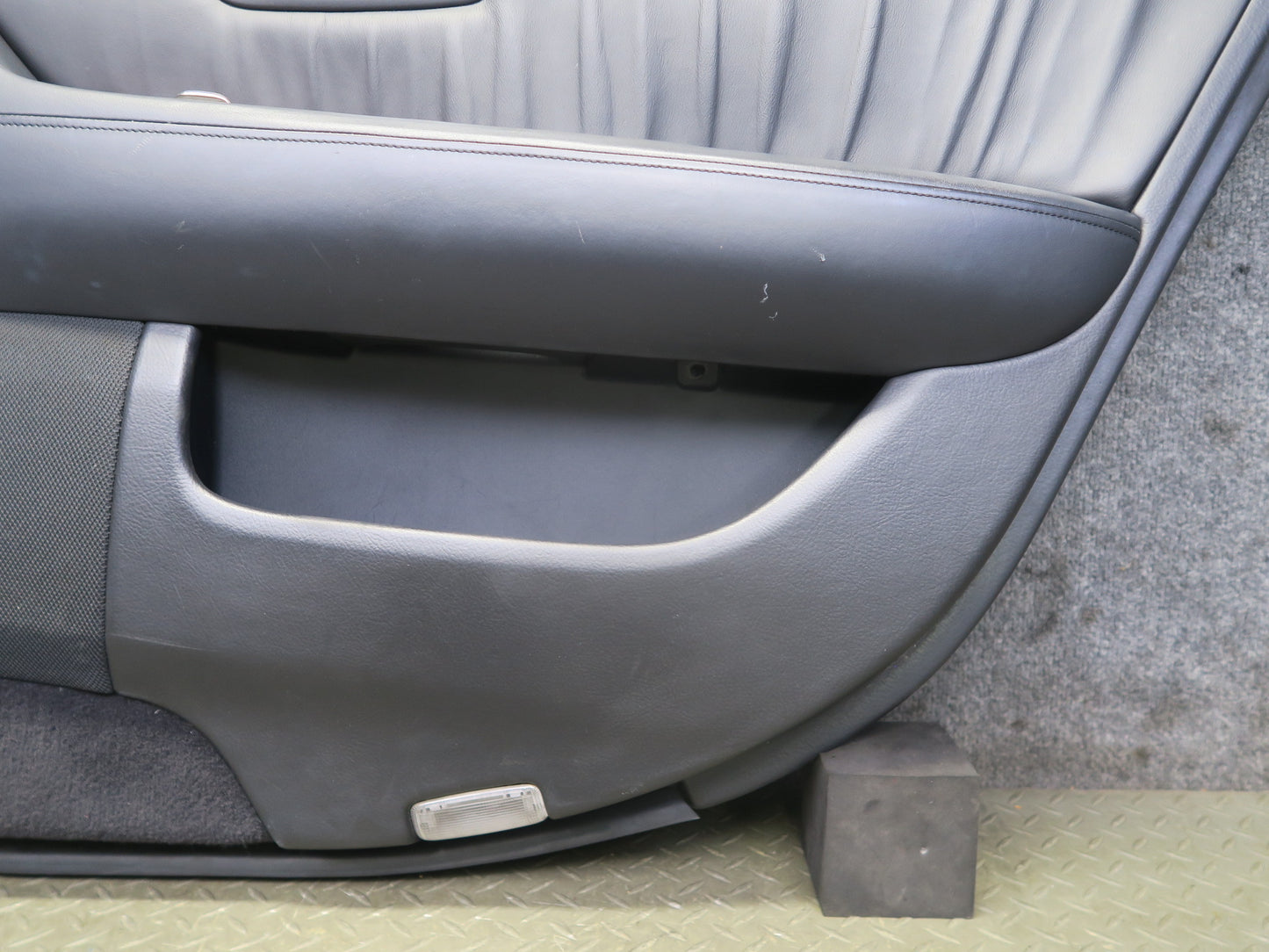 04-06 Lexus UCF30L LS430 Set of 2 Rear Door Interior Trim Cover Panel Black OEM