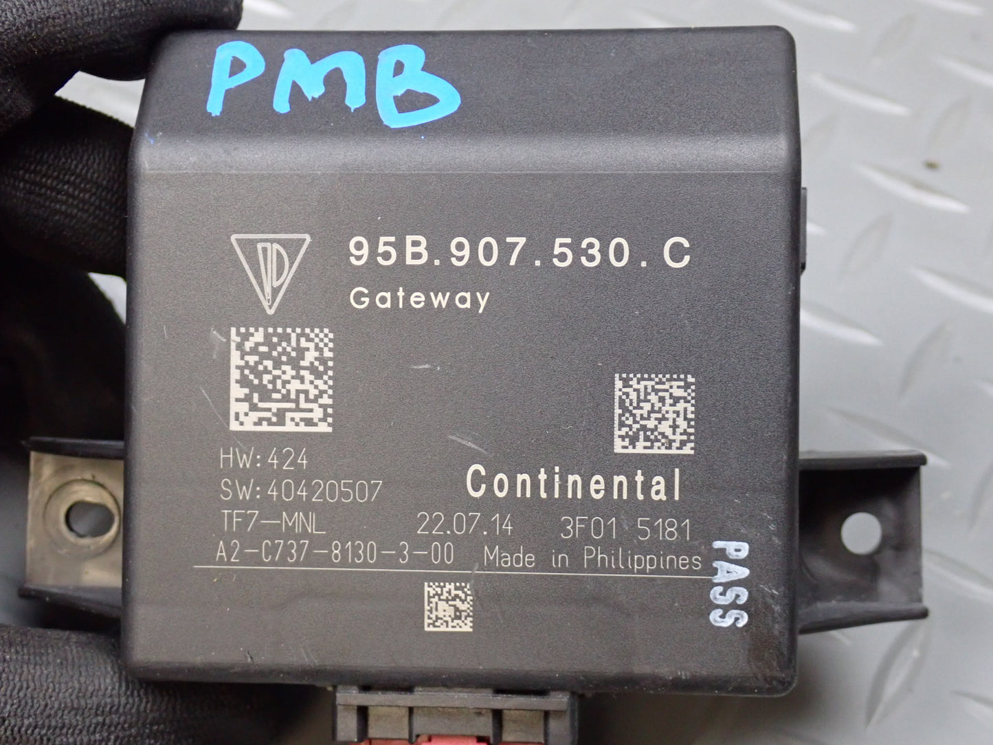 15-18 Porsche Macan 3.6 Turbo Ctla Engine ECU DME Body BCM BCU Ignition Lock Set