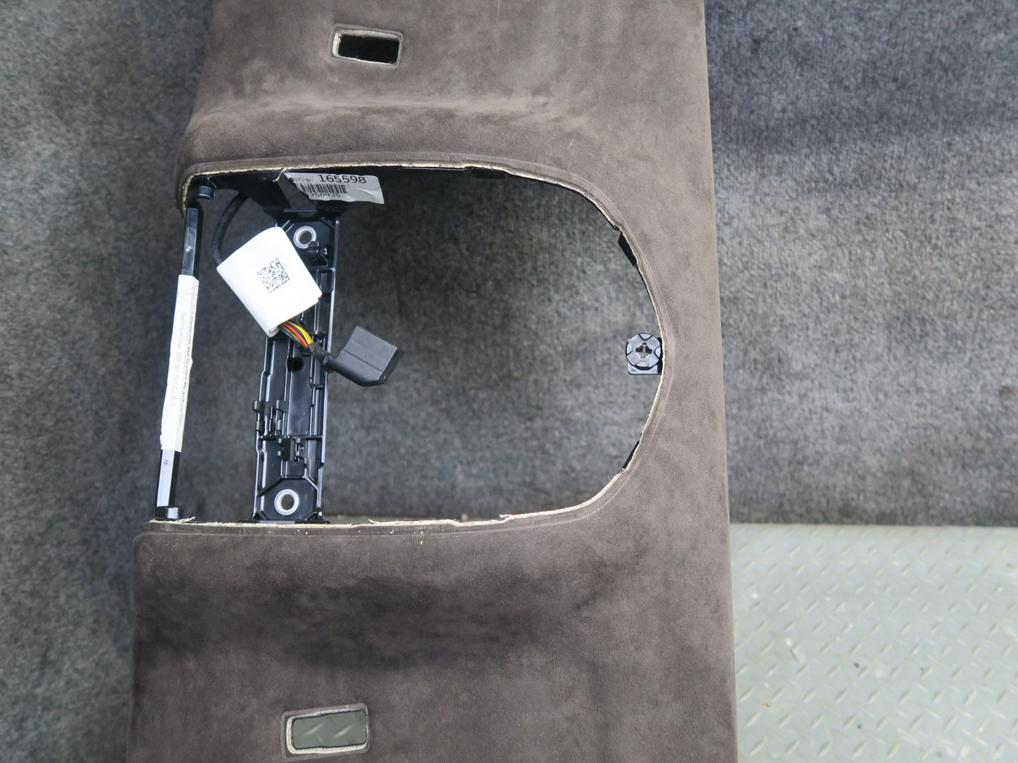 2015-2018 Porsche Macan Upper Overhead Panoramic Roof Headliner Panel Alcantara