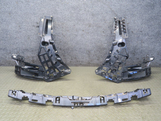 2015-2018 Porsche Macan Rear Right Center Left Bumper Mount Bracket Support Set