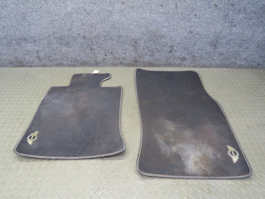 09-15 Mini Cooper R57 Convertible Set of 2 Front Carpet Floor MAT Black OEM
