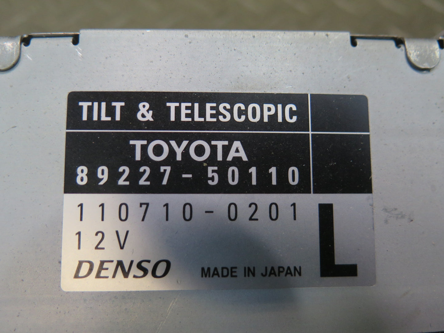 04-06 Lexus LS430 Tilt Telescopic Steering Multiplex Module 89227-50110 OEM