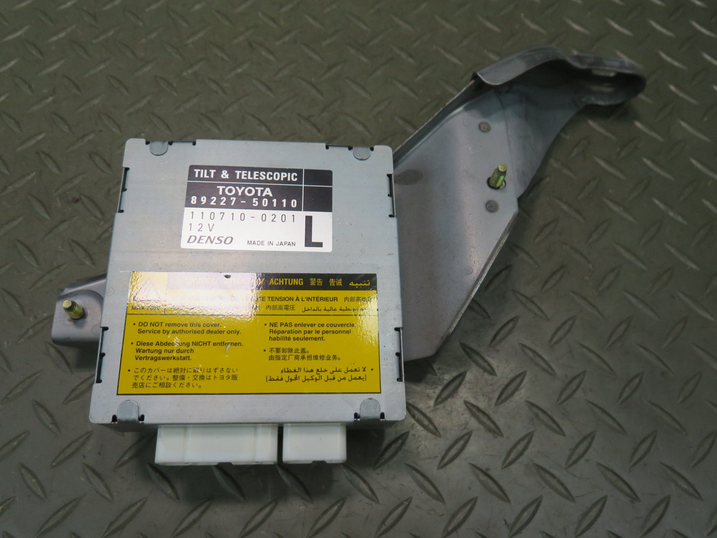 04-06 Lexus LS430 Tilt Telescopic Steering Multiplex Module 89227-50110 OEM