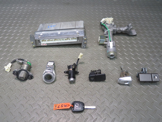 2004 Lexus UCF30L LS430 ECM ECU Module Ignition Glove Trunk Door Lock KEY Set