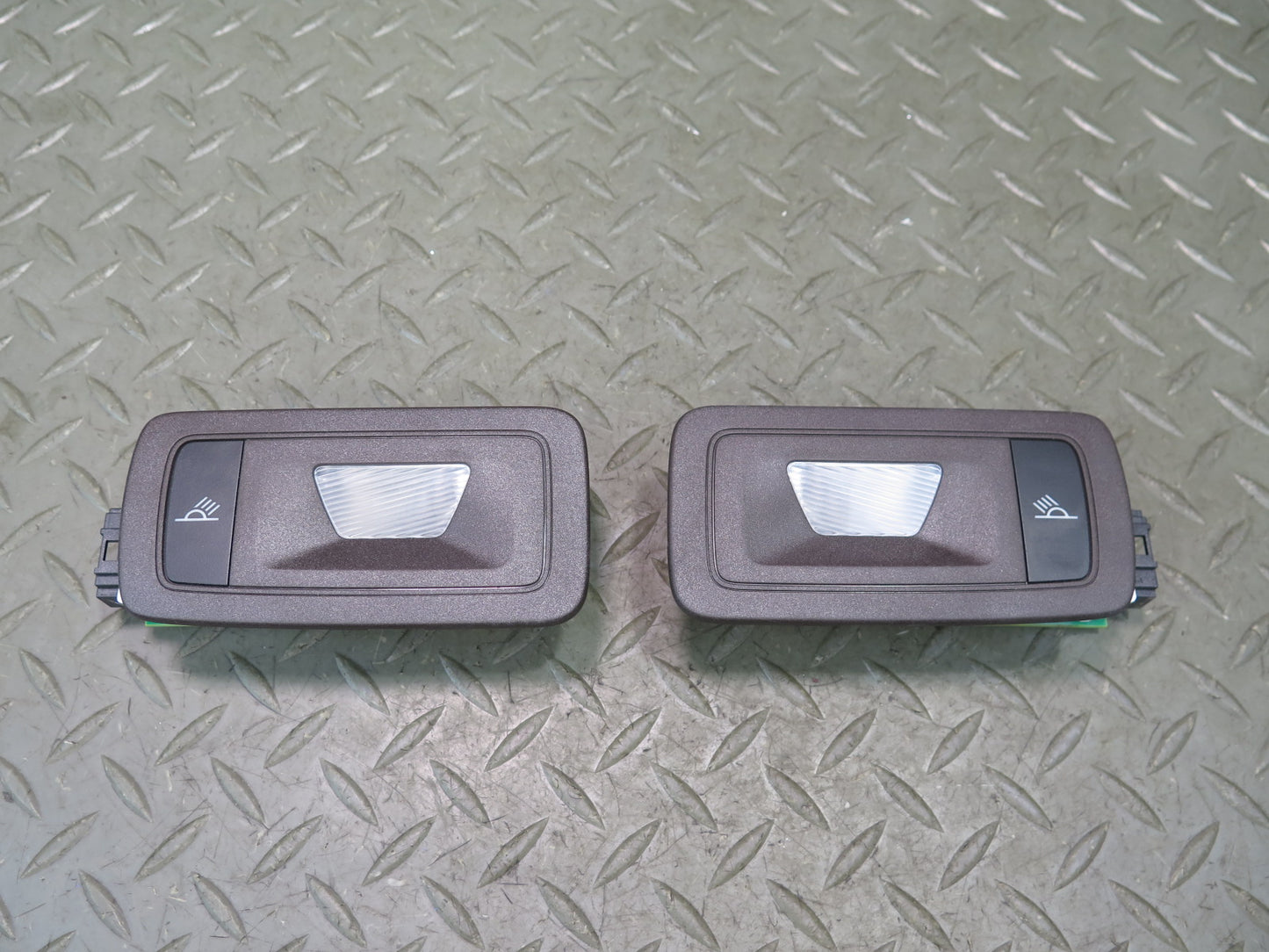 2015-2018 Porsche Macan Rear Left & Right Overhead Reading Light Lamp Set of 2