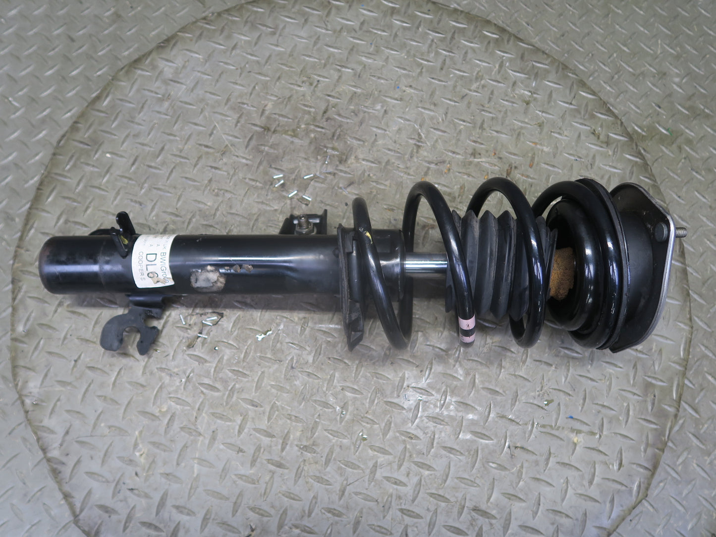 09-15 Mini Cooper S R57 Convertible Front Strut Shock Absorber Set 104K OEM