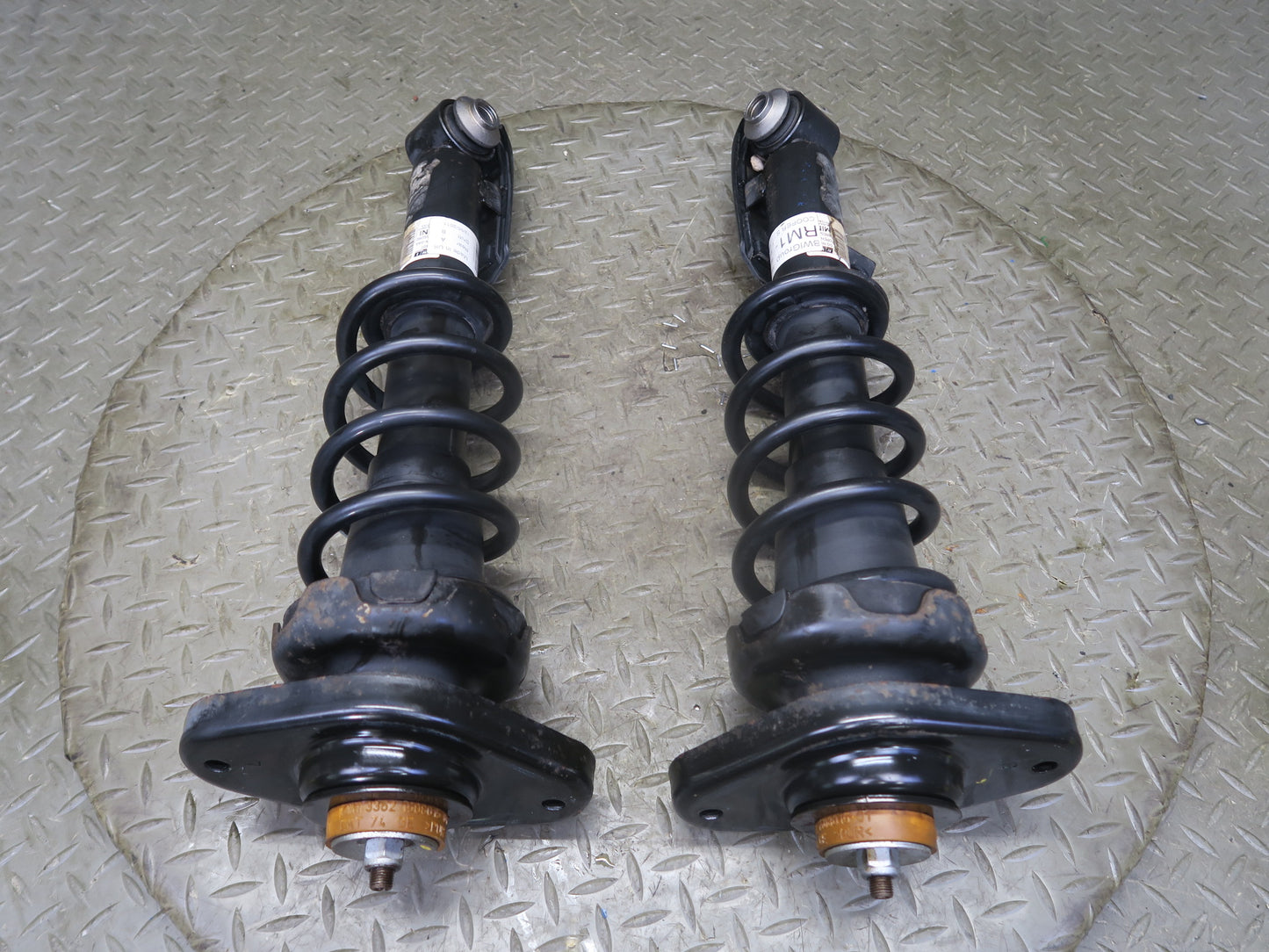09-11 Mini Cooper S R57 Convertible Set of 2 Rear Strut Shock Absorber 104K OEM