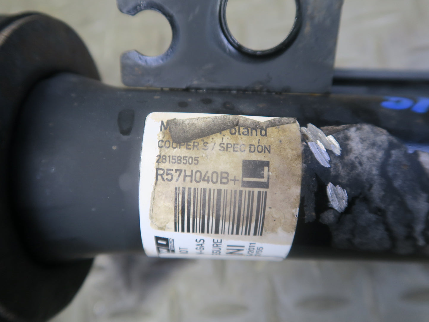 09-11 Mini Cooper S R57 Convertible Set of 2 Rear Strut Shock Absorber 104K OEM
