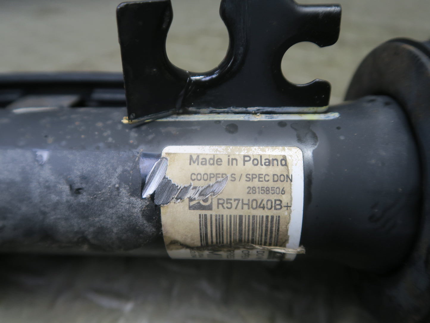 09-11 Mini Cooper S R57 Convertible Set of 2 Rear Strut Shock Absorber 104K OEM