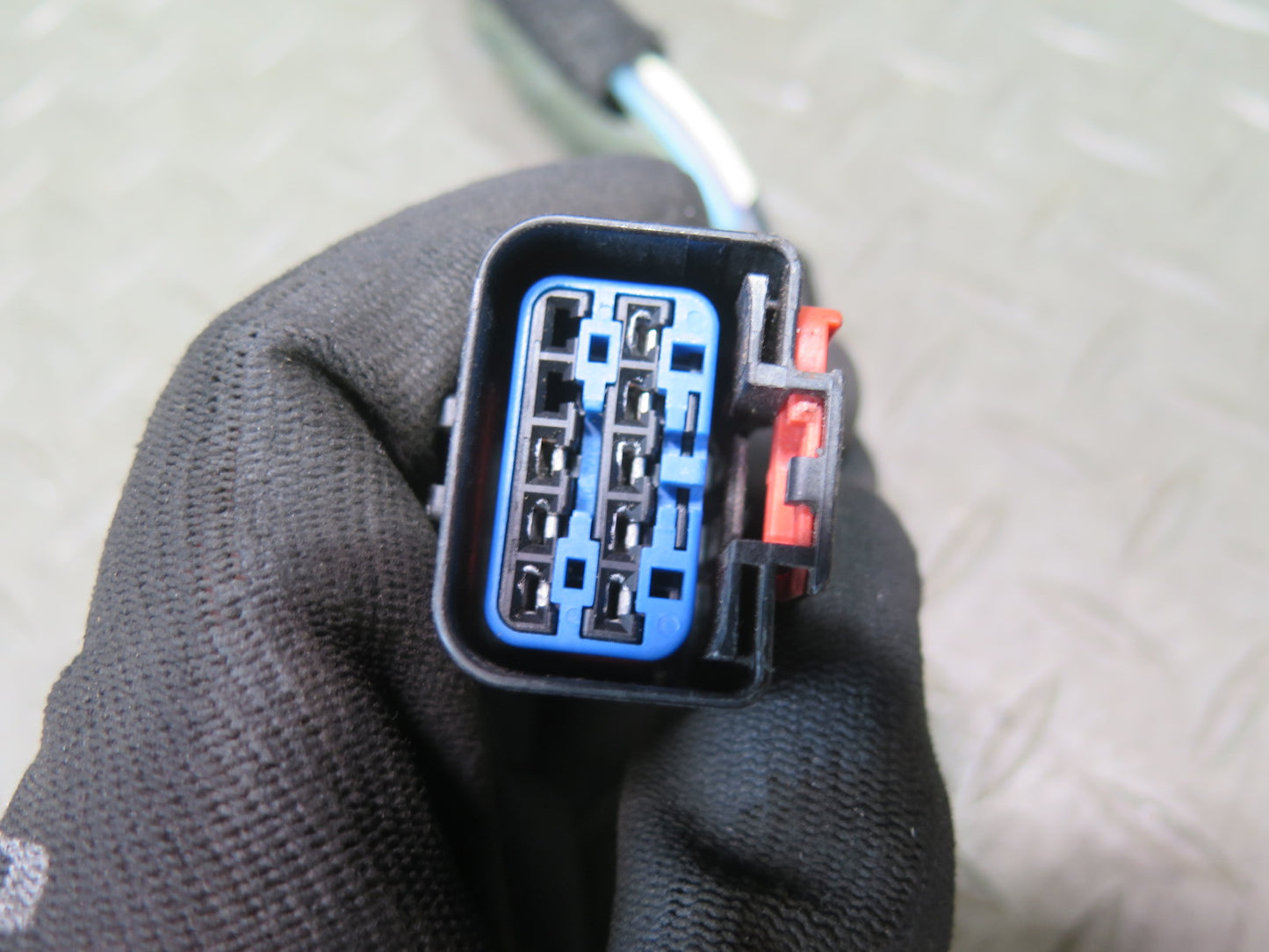 07-10 Jeep Wrangler JK Set of 2 Front Left & Right Door Wire Wiring Harness OEM