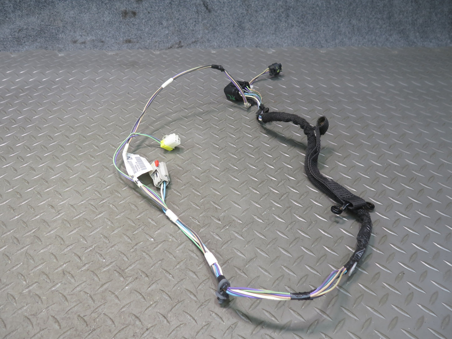 07-10 Jeep Wrangler JK Set of 2 Front Left & Right Door Wire Wiring Harness OEM