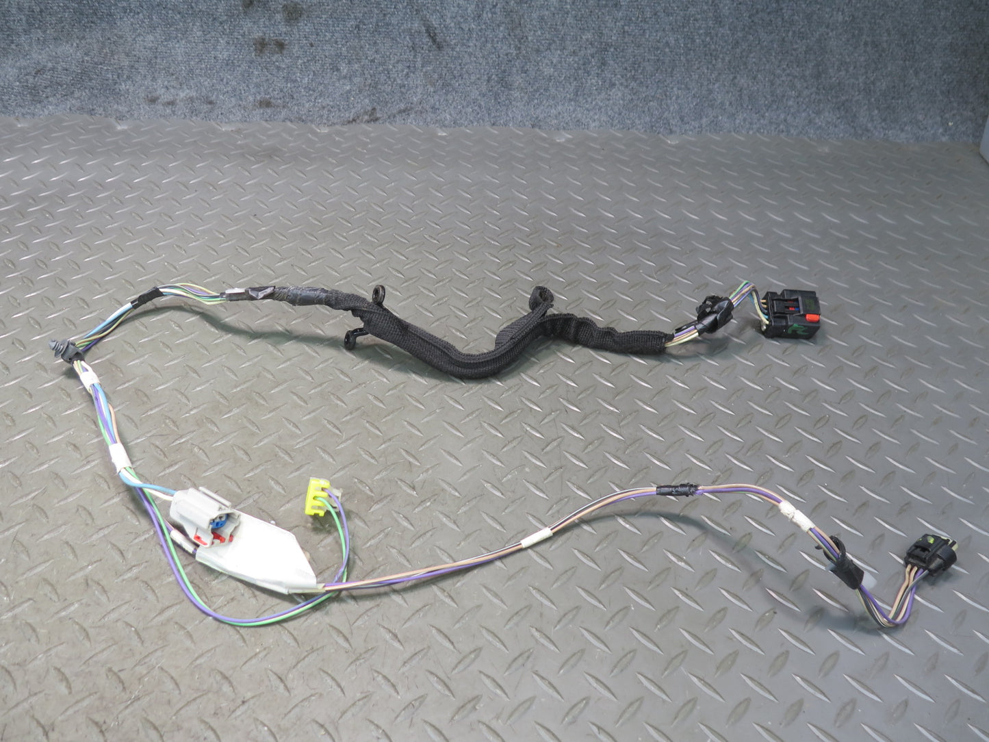 07-10 Jeep Wrangler JK Set of 2 Front Left & Right Door Wire Wiring Harness OEM