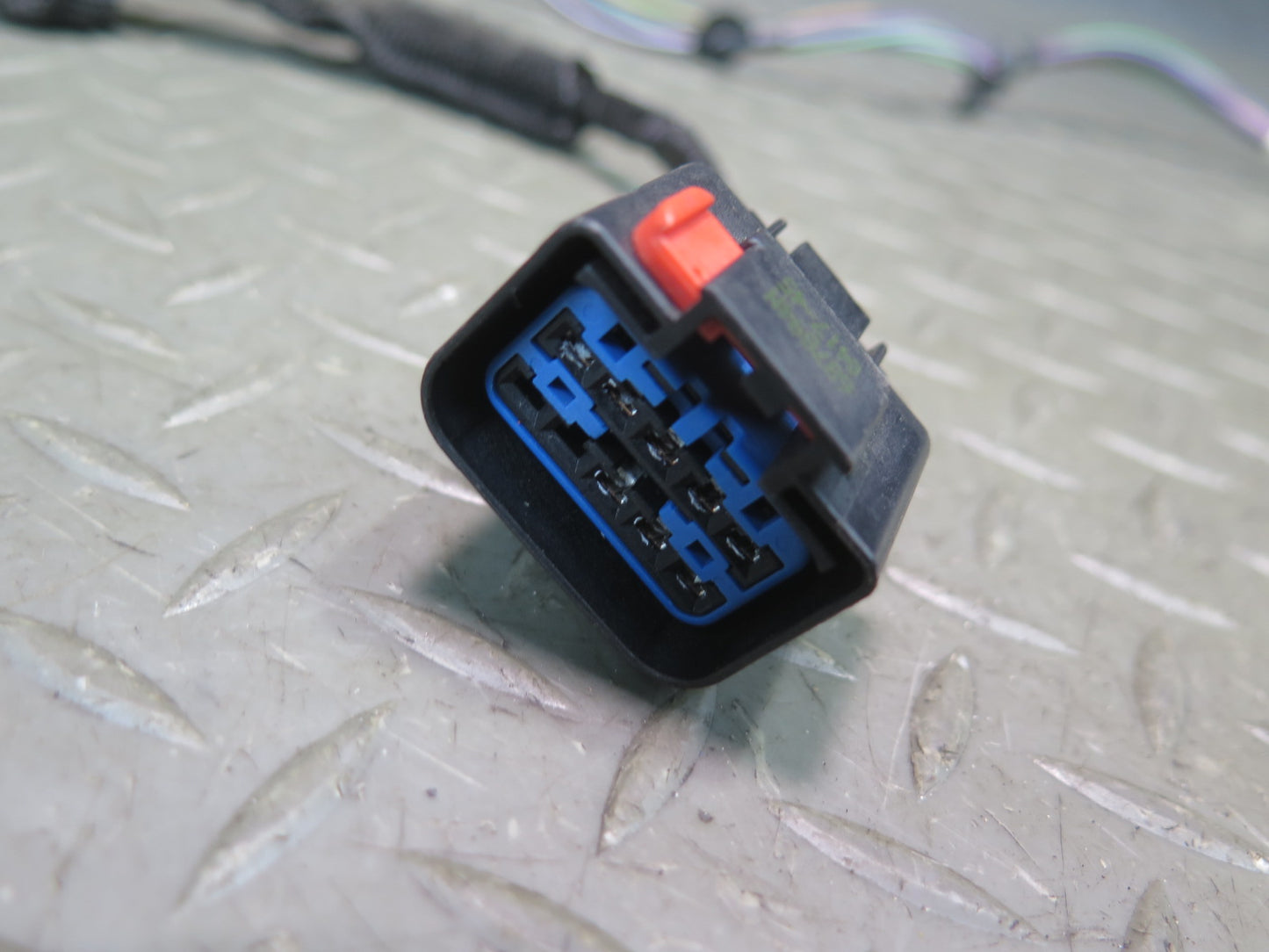 07-10 Jeep Wrangler JK Set of 2 Front Left & Right Door Wire Wiring Harness OEM