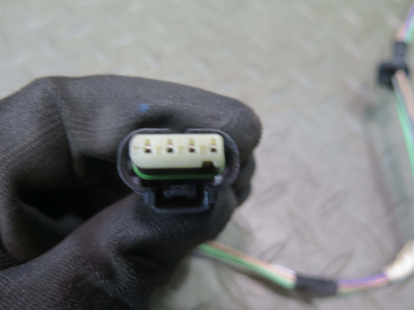 07-10 Jeep Wrangler JK Set of 2 Front Left & Right Door Wire Wiring Harness OEM