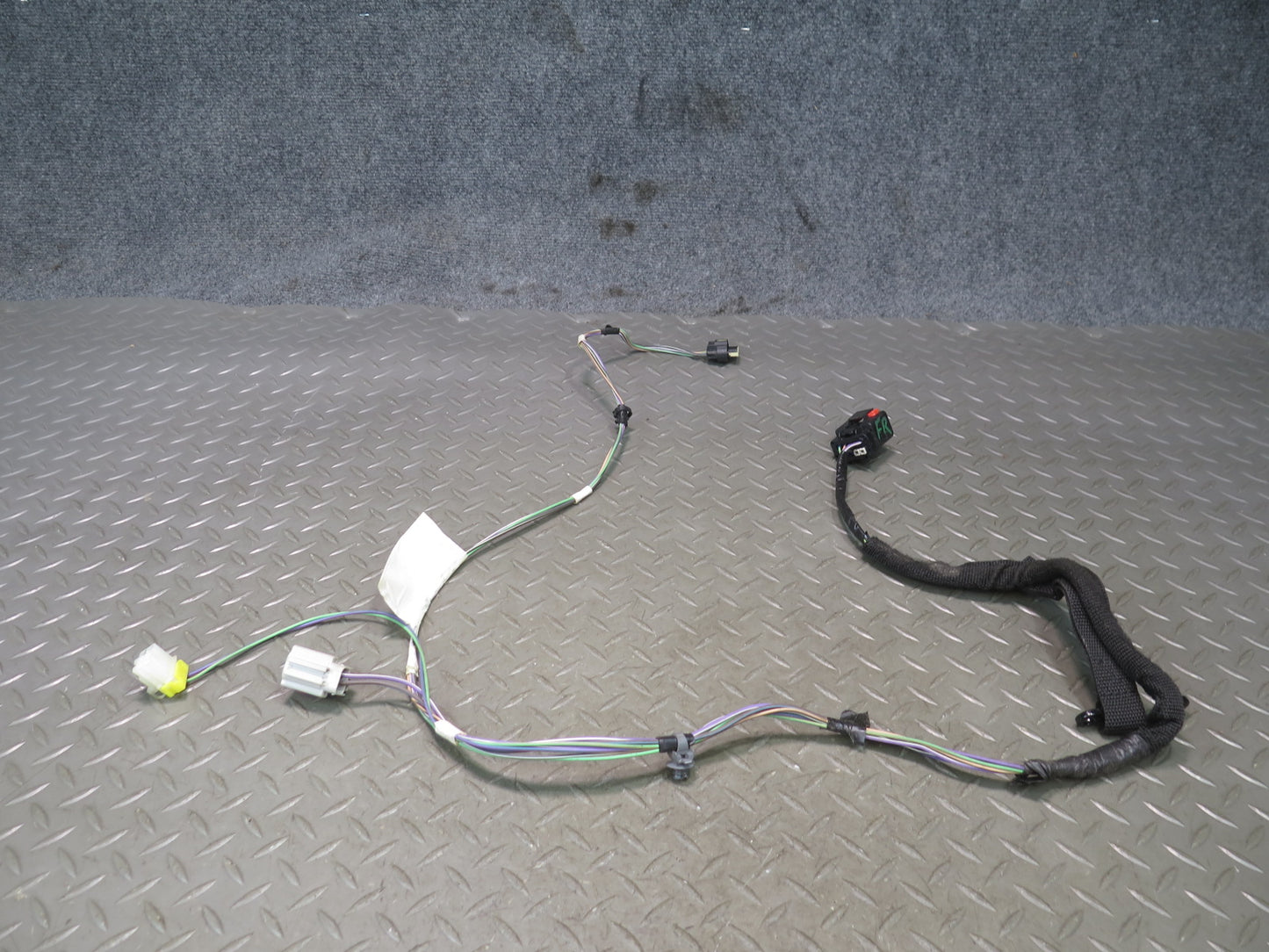 07-10 Jeep Wrangler JK Set of 2 Front Left & Right Door Wire Wiring Harness OEM