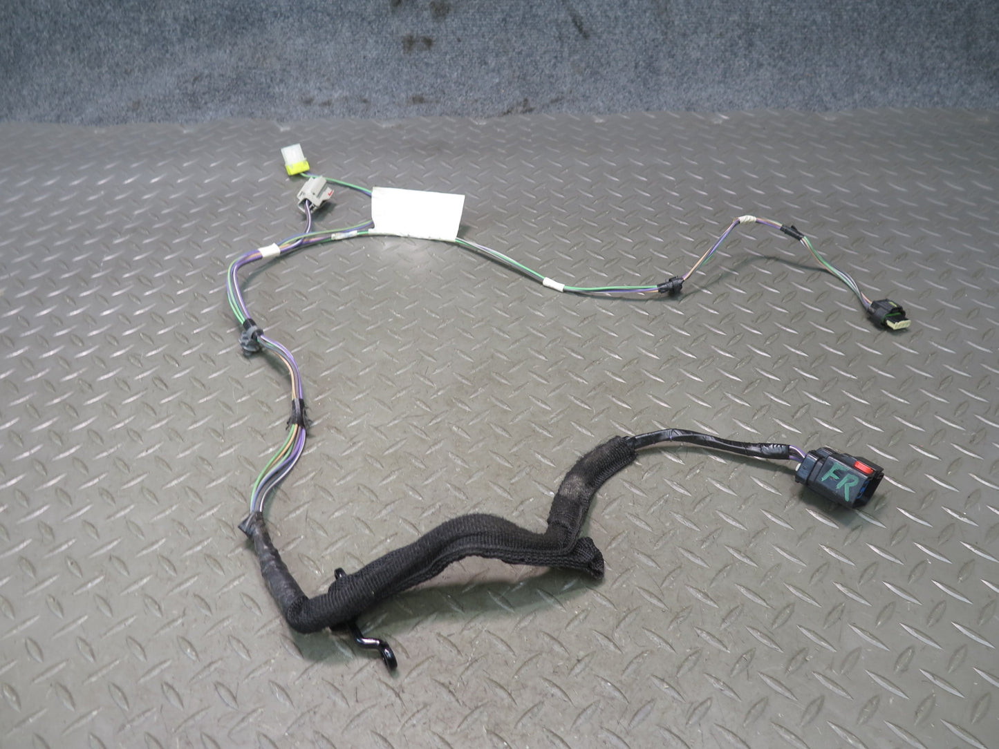 07-10 Jeep Wrangler JK Set of 2 Front Left & Right Door Wire Wiring Harness OEM