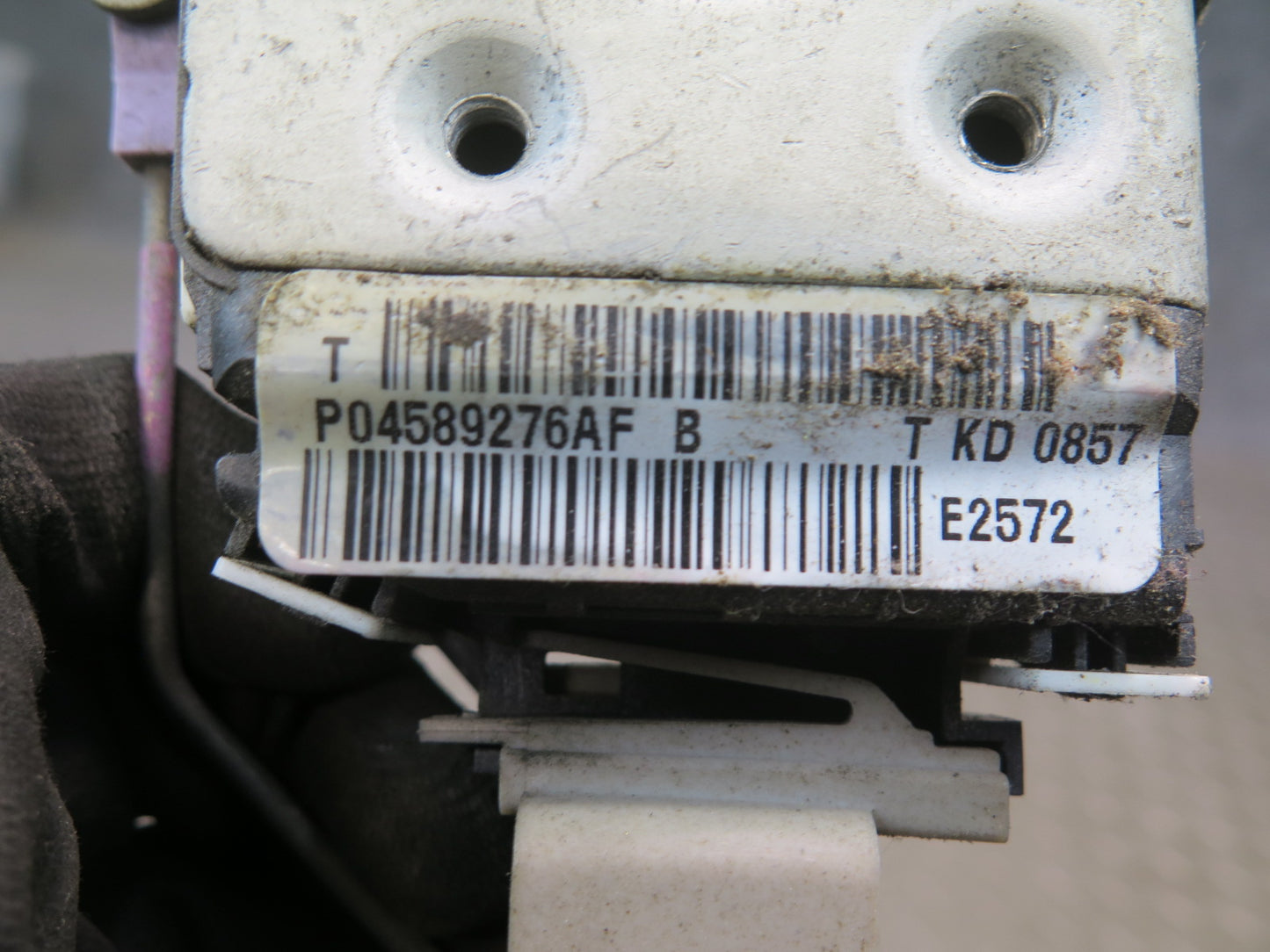 07-10 Jeep Wrangler JK Right Door Lock Latch Actuator 04589276AF