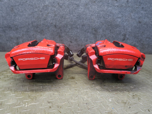 2015-2018 Porsche Macan Turbo Rear Left & Right Brembo Brake Caliper Set of 2