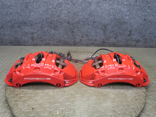 2015-2018 Porsche Macan Turbo Front Left & Right Brembo Brake Caliper Set of 2
