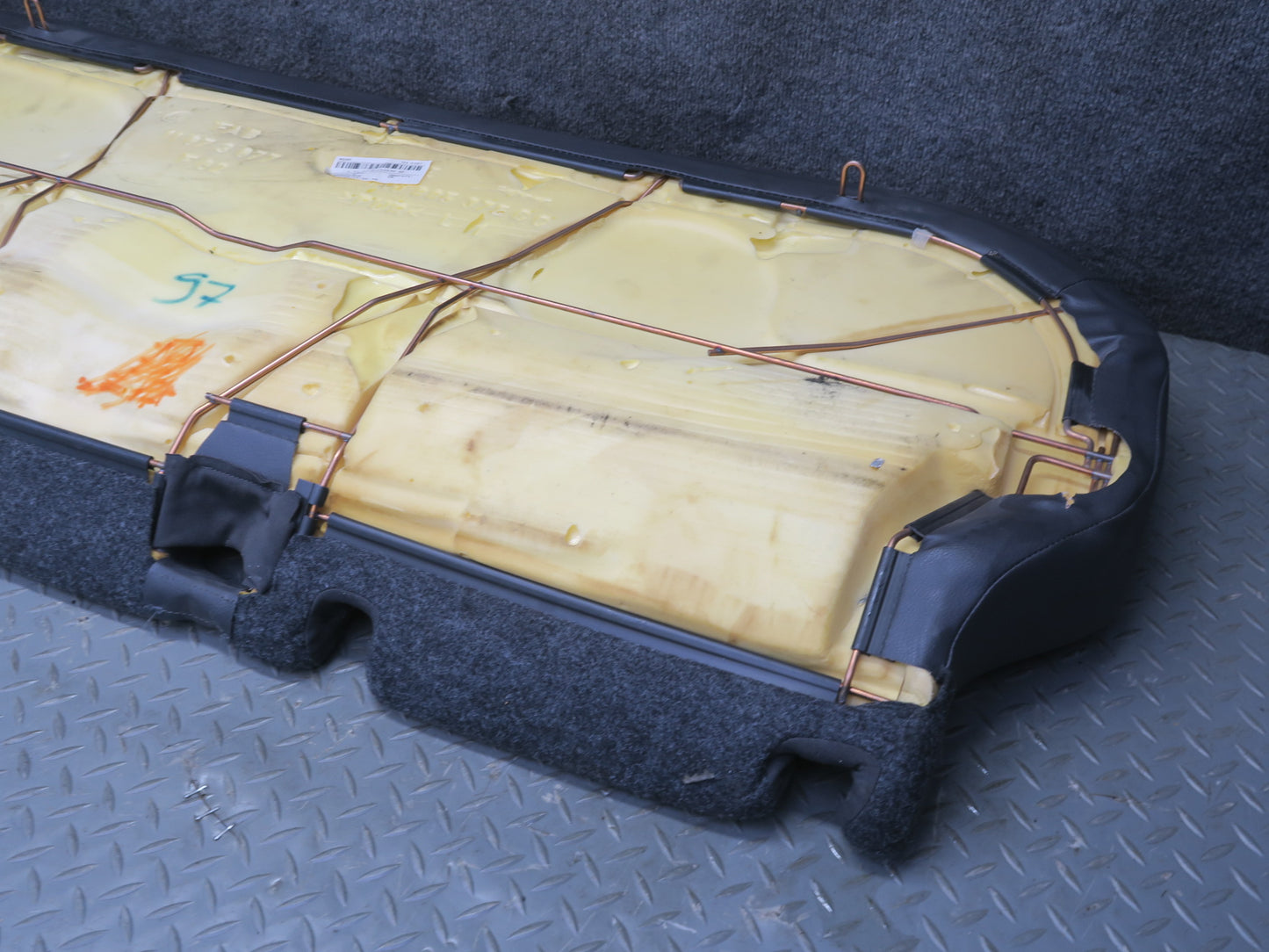 2008 VW Golf MK5 R32 2-DOOR Rear Sport Lower Seat Cushion Anthracite OEM