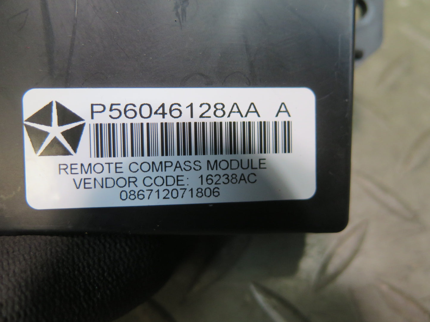 07-10 Jeep Wrangler JK Compass Control Module 56046128AA OEM