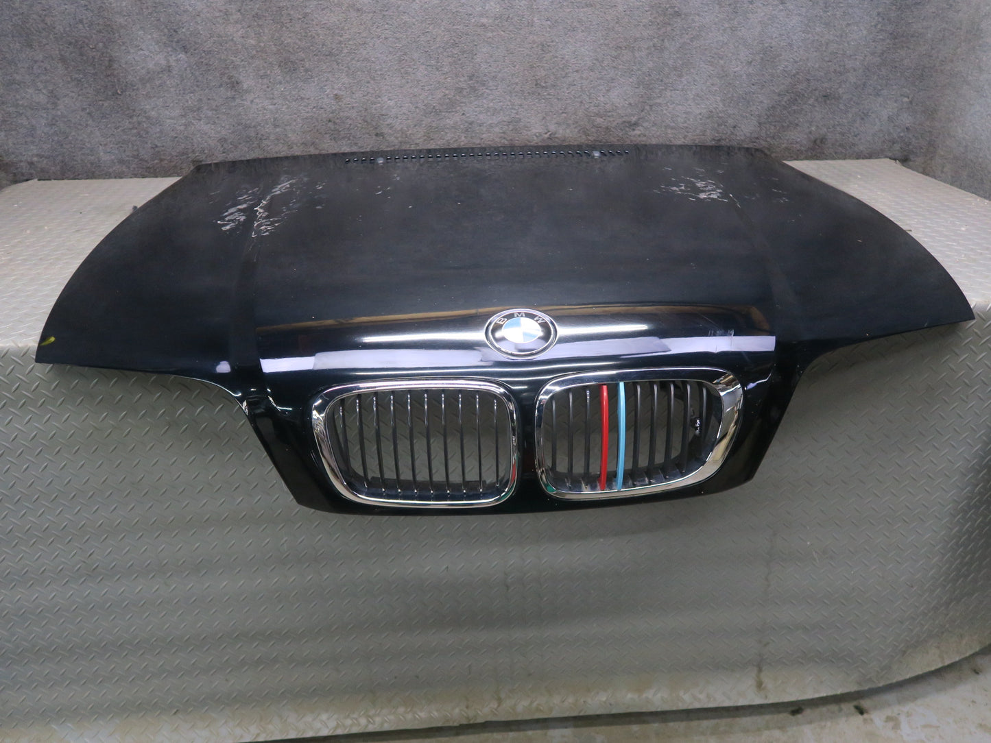 01-03 BMW E46 330ci Coupe Convertible Front Hood Bonnet Shell Panel Black OEM