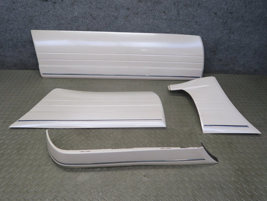2003-2007 Lexus LX470 Front & Rear Left Door Fender Lower Trim Molding Set of 4