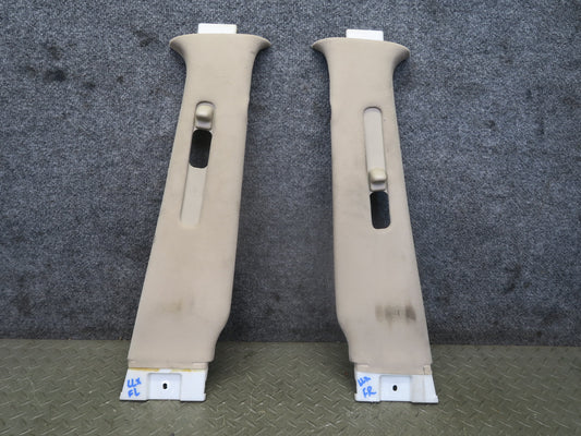 2003-2007 Lexus UZJ100L LX470 Center Upper B Pillar Trim Cover Panel Set