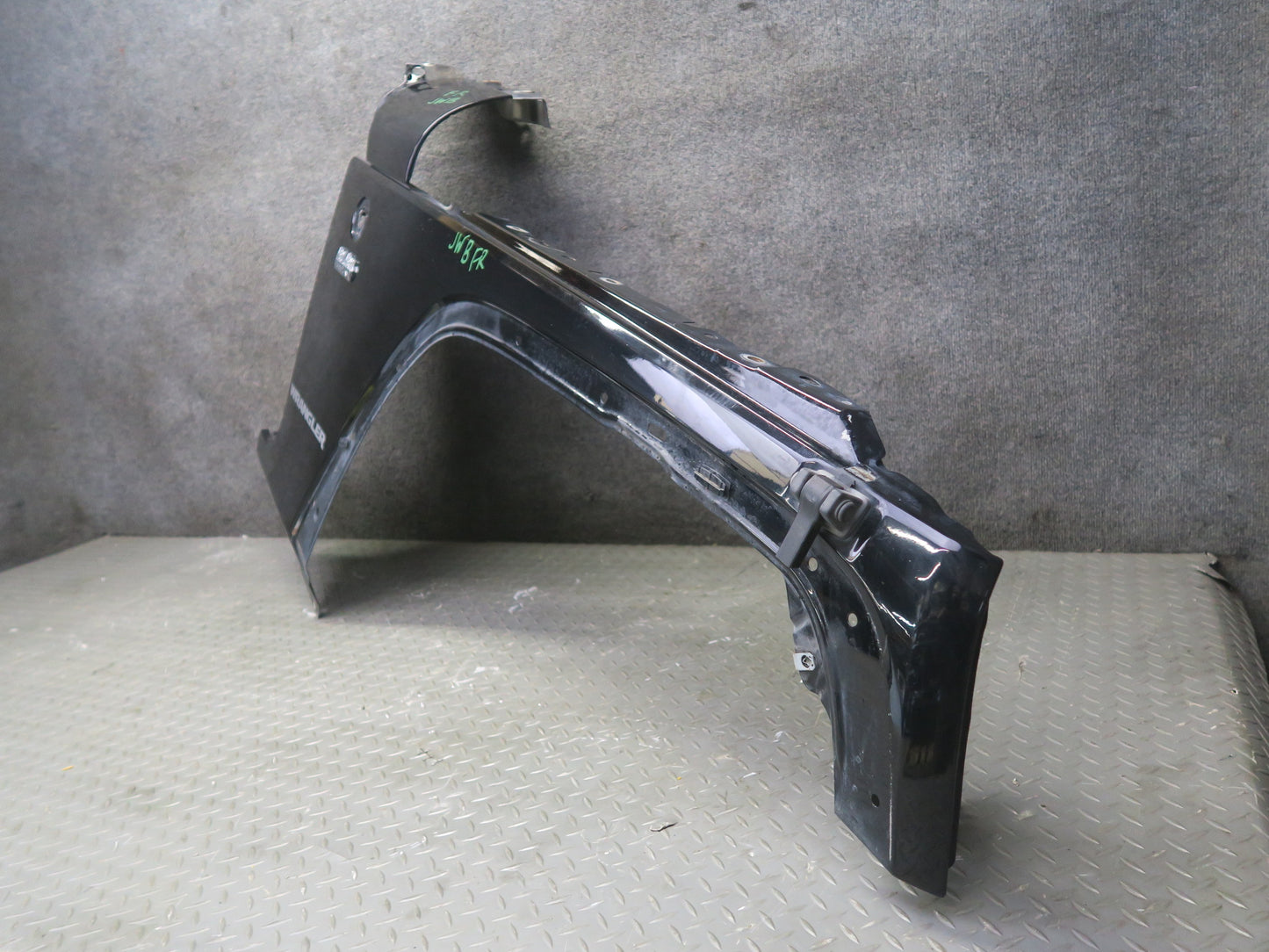 07-17 Jeep Wrangler Rubicon JK Front Right Fender Shell Panel Black OEM