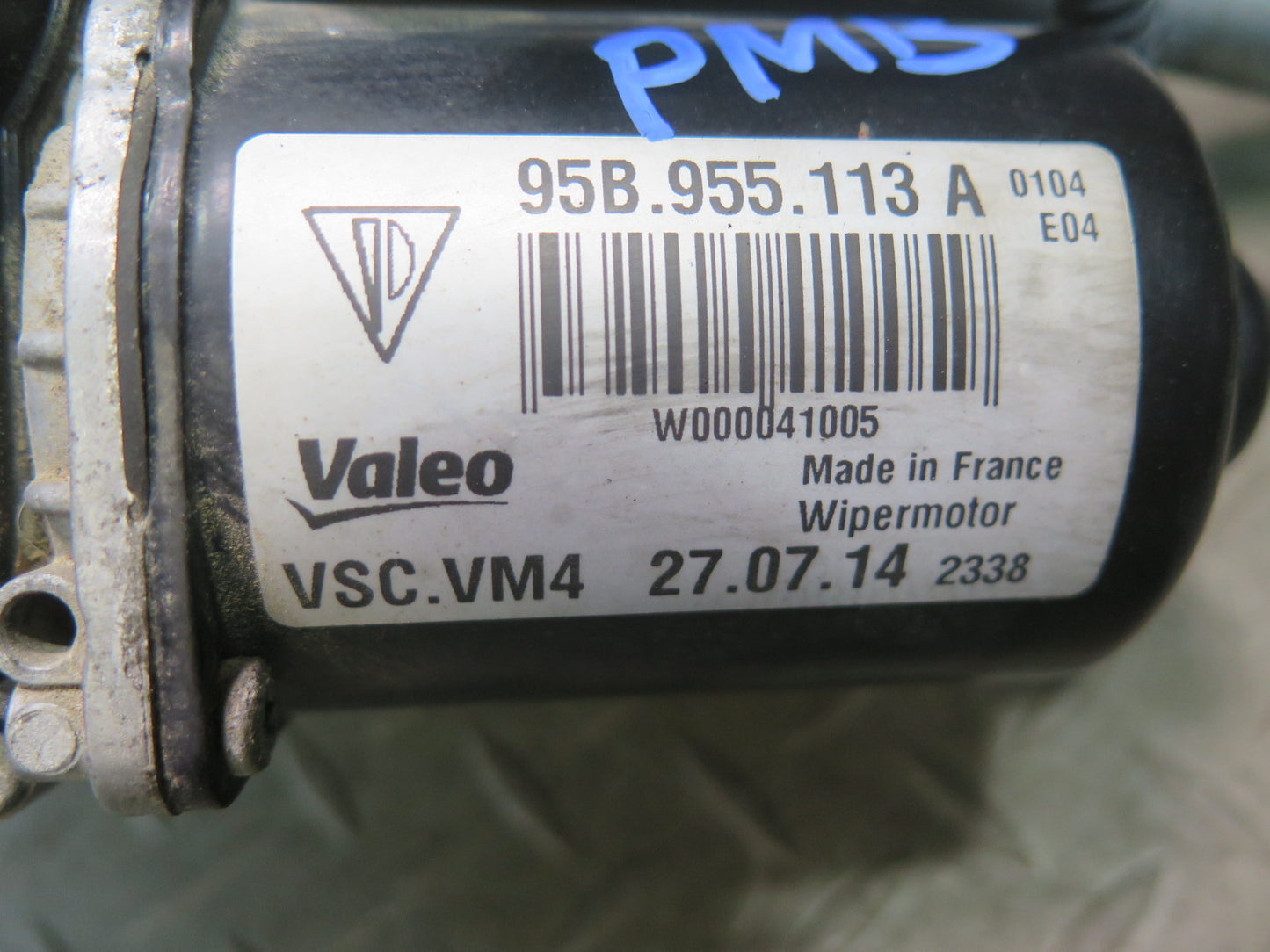 2015-2025 Porsche Macan Windshield Wiper Transmission Linkage W/ Motor