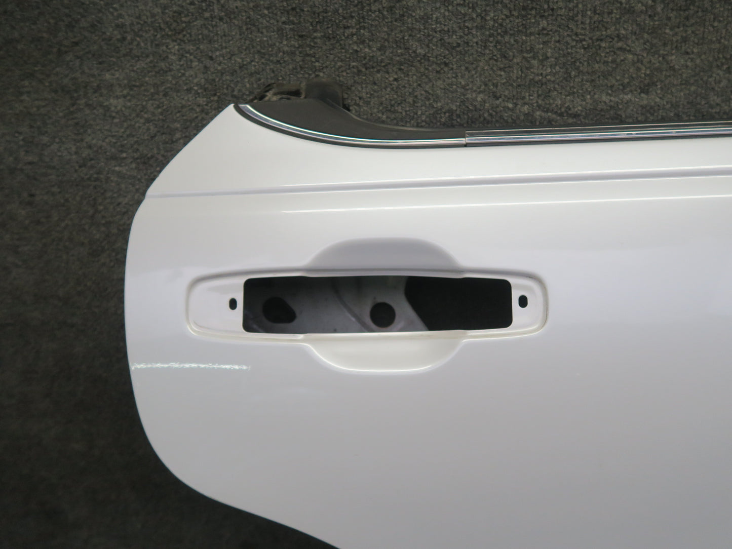 95-97 Nissan Gloria HY33 Rear Right Door Shell Panel White w Guides & Bolts OEM