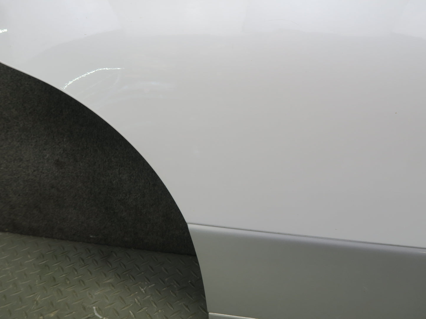 95-97 Nissan Gloria HY33 Rear Right Door Shell Panel White w Guides & Bolts OEM